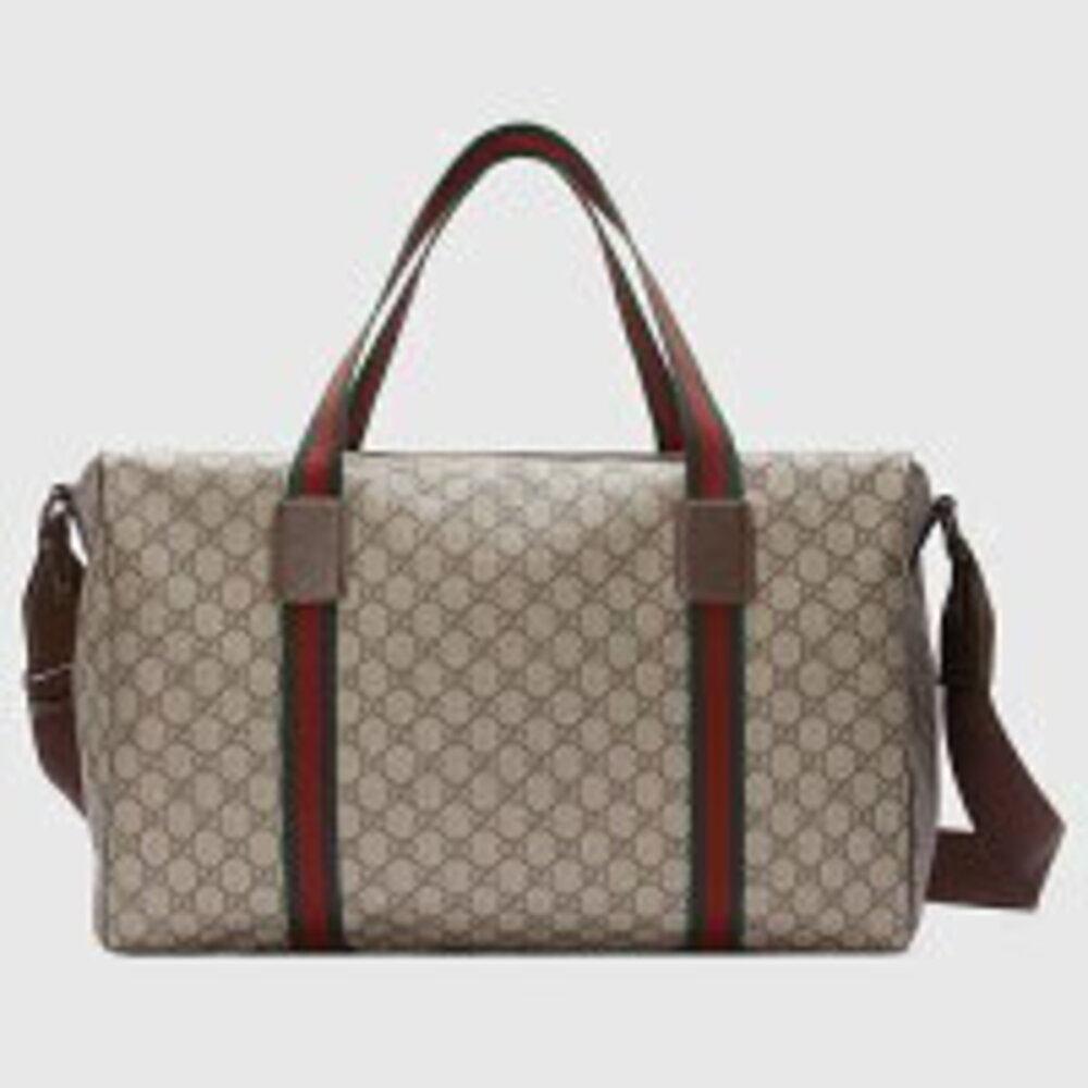 Gucci Duffel Bag Web Stripe
